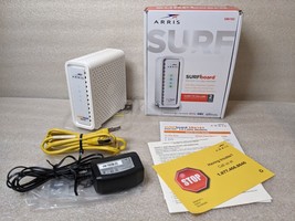Works Great Arris SURFboard SB6183 DOCSIS 3.0 Cable Modem - White #SB6183 - £16.72 GBP