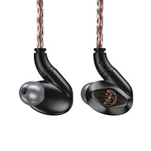 Blon Z200 Wired Earbuds In Ear Monitor Headphones Zinc Alloy 10Mm Carbon Diaphra - £25.16 GBP