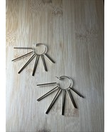 Plunder Design Fashion Jewelry Cedar Ann Spiked Hoop Earrings - Free Shi... - $27.43 CAD