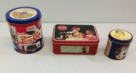 Pepsi And Coca-Cola Tins Lot Of Three - €7,73 EUR