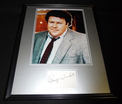 George Wendt Signed Framed 16x20  Photo Display Cheers Norm Peterson - £116.84 GBP