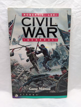 *Damaged* Civil War Game Manual Only Sierra - €6,04 EUR