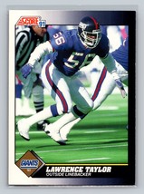 Lawrence Taylor #529 1991 Score New York Giants - £1.48 GBP