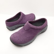 Merrell Encore Blip Shoes Womens 5.5 Purple Suede Slip On Mule Clogs J48240 - $26.99