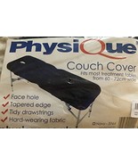 PHYSIQUE Couch Cover - Massage Table/Beauty Couch Cover with Face Hole -... - $40.55 CAD