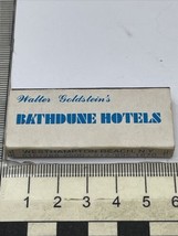 Midget Matchbox  Walter Goldstein’s Bathdune Hotels  Westhampton Beach, NY  gmg - £9.82 GBP