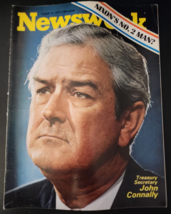 Newsweek Magazine August 9 1971 John Connally Lourdes France B9:1852 - £6.05 GBP