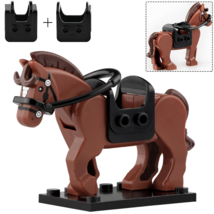 Battle Horse (with Accessories) War Horse The Lord of the Rings Minifigures - £3.19 GBP