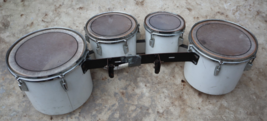 Pearl Marching Percussion Marching Band Tenors Drums Set Quad 8 10 12 13 - $4,176.03 MXN