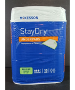McKesson STAY DRY UNDERPADS Regular Absorbency 23&quot; x 36&quot; 10 Count Dispos... - $8.64