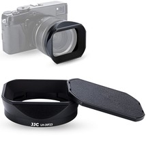 Square Metal Lens Hood w/Hood Cap Replace Fuji LH-XF23 for Fujifilm Fuji... - £52.74 GBP
