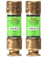 Bussmann BP/FRN-R-25 25 Amp Fusetron Dual Element Time-Delay Current Lim... - $462.22 MXN