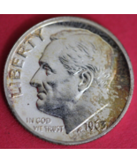 Toned 1963 Silver Proof Roosevelt Dime Exact Coin Shown Fast Shipping OC... - $14.24