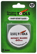 Precision Quilting Tools 60mm Rotary Blade 5 Count - £27.13 GBP