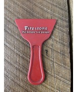 Vintage Ice Scraper Firestone Tire Service Station Gas &amp; Oil Advertiseme... - €7,39 EUR