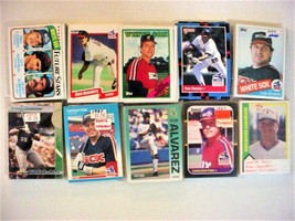 Lot of (10) Complete Chicago White Sox Baseball Team Sets-1980 to 1993 - £10.57 GBP