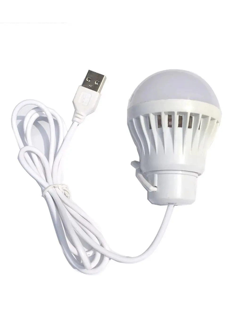 Portable Lantern Camp Lights 1.2m USB Bulb 5W/7W Power Outdoor Camping M... - $35.93