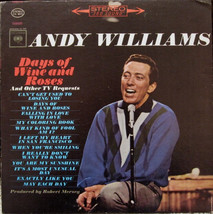 Andy Williams - Days Of Wine And Roses (LP) (VG) - $4.49