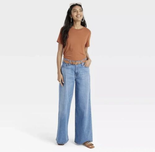 Women&#39;s Short Sleeve Slim Fit T-Shirt - A New Day - Orange  Medium. NWT. L - $5.00