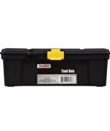 12-inch Tool Bench Tool Box Black and Yellow (2 pk) - £14.19 GBP