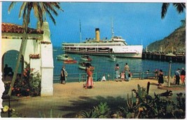 Postcard Steamer Catalina Avalon Santa Catalina Island California - £2.85 GBP