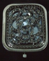 Fait à la Main Russe Émaillé Cuivre Miroir &quot; Pierres En Semicircles &quot; 7001-01W - £32.30 GBP