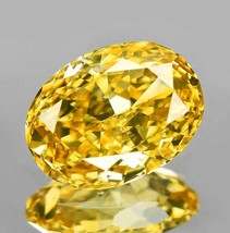 Wowza! NAGL Lab-Certified, Natural, Untreated, Fancy Intense Yellow Diamond! - £407.39 GBP