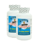 Omega 3 Capsulas de Alta Potencia. Set de 2 frascos con 100 capsulas cad... - $39.90