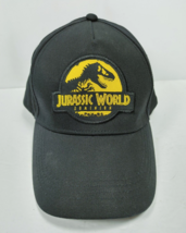 Jurassic World Dominion Promo Black Adjustable Hat Cap Universal Studios Dino - £7.86 GBP