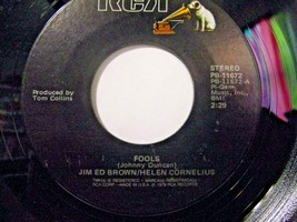 Jim Ed Brown/Helen Cornelius-Fools / I Think About You-45rpm-1979-NM - £2.37 GBP