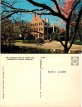 North Carolina(NC) Chapel Hill University Carolina Inn Flowers Vintage Postcard - £7.51 GBP