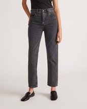 Everlane The ’90s Cheeky Jeans high-rise black jeans straight leg Size 26 - $29.69
