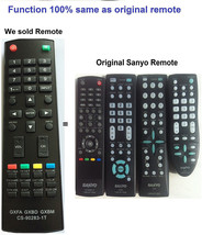 New Replaced TV Controller Remote Control sub Sanyo GXFA GXBD GXBM CS-90283-1T - £14.62 GBP