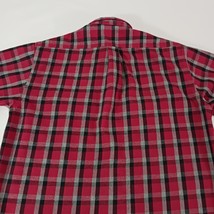 Carhartt S95 CRI Men's Red & Black Cotton Flannel Long Sleeve Shirt Size Large image 14