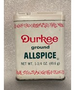 1.75oz Durkee Ground Allspice Tin *Pre-Owned/Empty* dd1 - $9.99