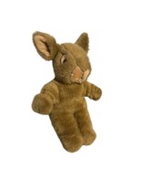 Vintage 1986 Brown Bunny Rabbit Hare Plush Manhattan Toy Co MTC Easter - $33.77 CAD