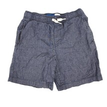 Old Navy Boy&#39;s Twill Shorts Elastic Waist Bluish-Gray Size L 10/12 - $184.53 MXN