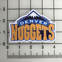 Denver Nuggets Nba 4&quot;&quot; Wide Vinyl Decal Sticker New - £9.19 GBP