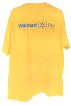 Walmart T Shirt SZ XL Bright Yellow Walmart Pay Employee Tee GILDAN - £8.88 GBP