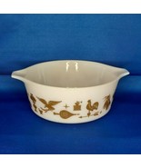 Vtg 1.5 Pint Pyrex 472 33 American Heritage Pattern made in USA Ovenware... - $28.04