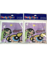 Power Puff Girls Birthday Party Supplies Loot Goodie Bags Lot Vintage Y2... - $9.89