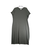 Terra & Sky Green Ribbed Knit Shift Midi Dress Plus Size 2X Casual Minim... - €17,22 EUR Terra & Sky Green Ribbed Knit Shift Midi Dress Plus Size 2X Casual Minim... - €17,22 EUR