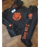 Men I AM King Sweat Suit with Hoodie size 2X - $75.00