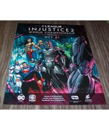 INJUSTICE 2 World Championship DC COMICS JIM LEE Batman PROMO POSTER NYC... - $27.16 CAD