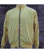 Faconnable Jacket Large Yellow Mens L Zip Up - £15.47 GBP