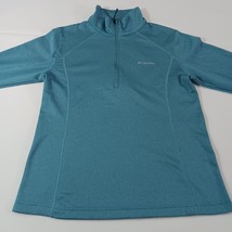 Columbia XK4092 Omni-Wick Men’s Teal 1/4 Zip Pullover Sweatshirt Size Medium image 7
