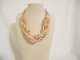 Thalia Sodi Chain-Link Beaded Statement Necklace N700 $49 - £11.40 GBP