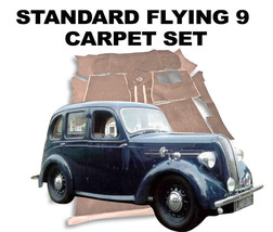 Standard Flying 9 Carpet set 1937 - 1940 - Superior Deep Pile, Latex Backed - $315.97