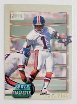 1993 Pro Set Power Football - Jason Elam (RC) Power Prospects Gold #PP60 - $32.30 MXN