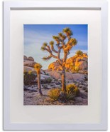 A Plus White Wooded Matted w/ Glass 20x24 Picture Frame 2&quot; Mat, 16x20 Op... - $922.49 MXN